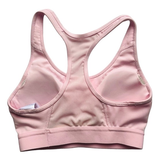 ADIDAS don’t rest alphaskin padded sports bra mesh racerback pastel pink size XS - Picture 3 of 16